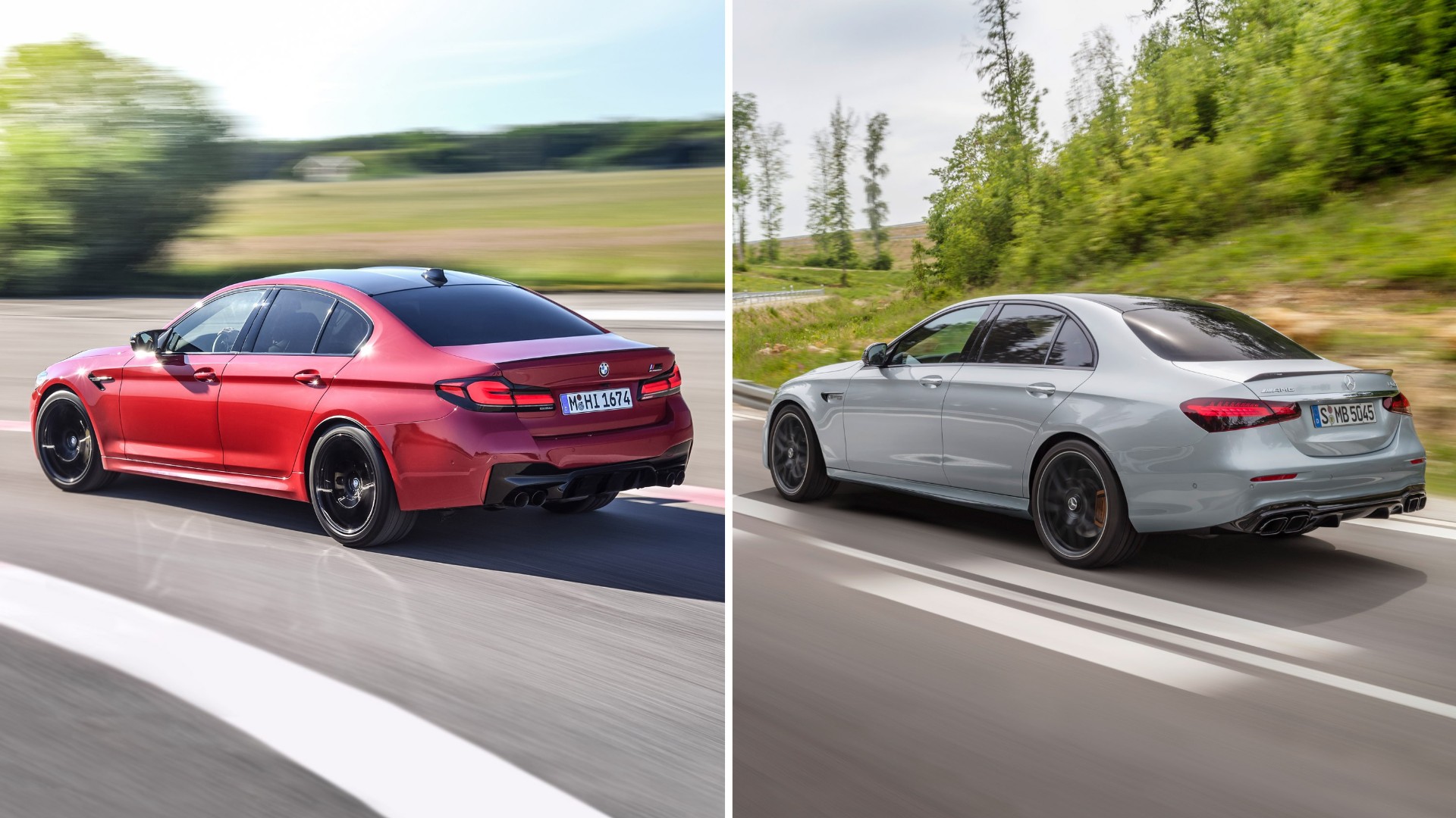 BMW M5 Competition VS Mercedes-AMG E 63 S 4MATIC+