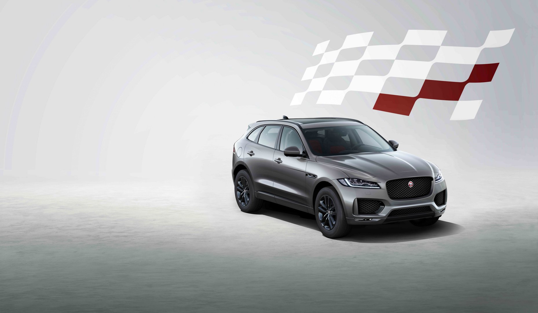Jaguar F-Pace chequered-flag