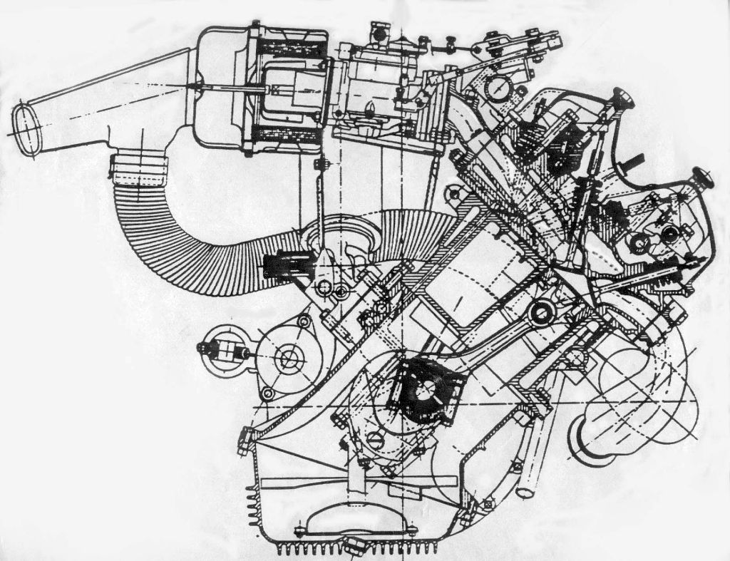 Lancia V4 Fulvia engine
