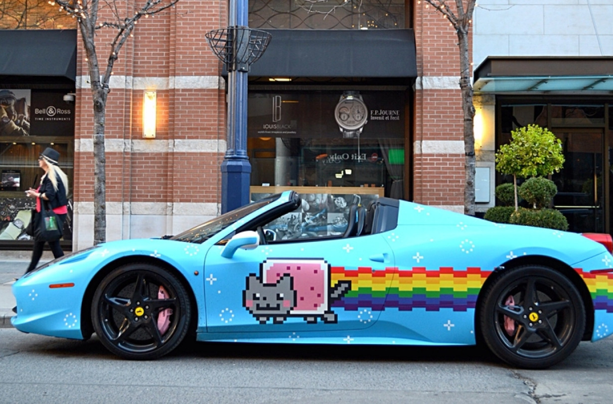 Purrari 458 Spider