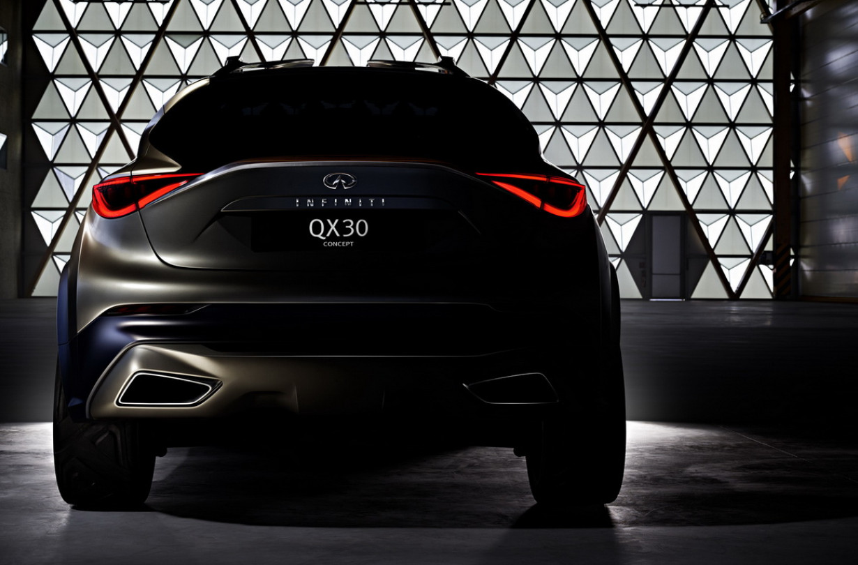Teaser: Πρώτη φωτό του νέου Infiniti QX30 Concept