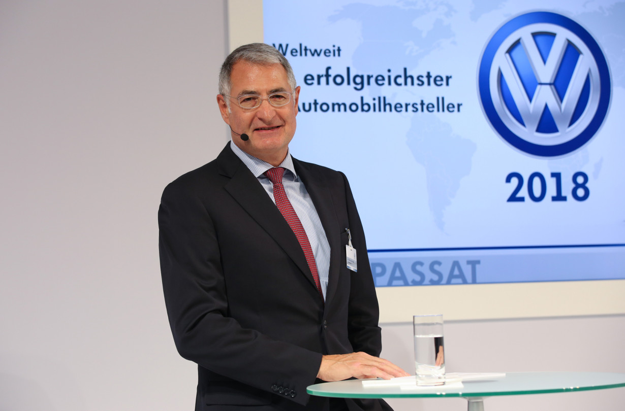 Heinz-Jakob Neusser, επικεφαλής του R&D της Volkswagen