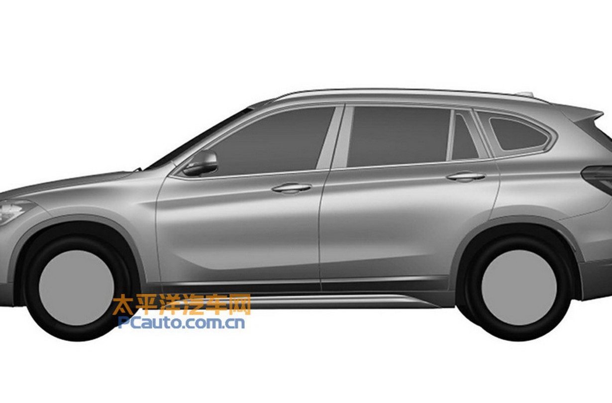 BMW X1 2016 LWBsketch