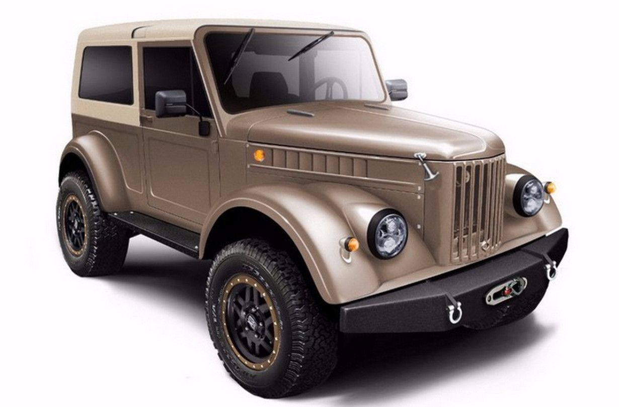 GAZ 69 tuned by Truck Garage