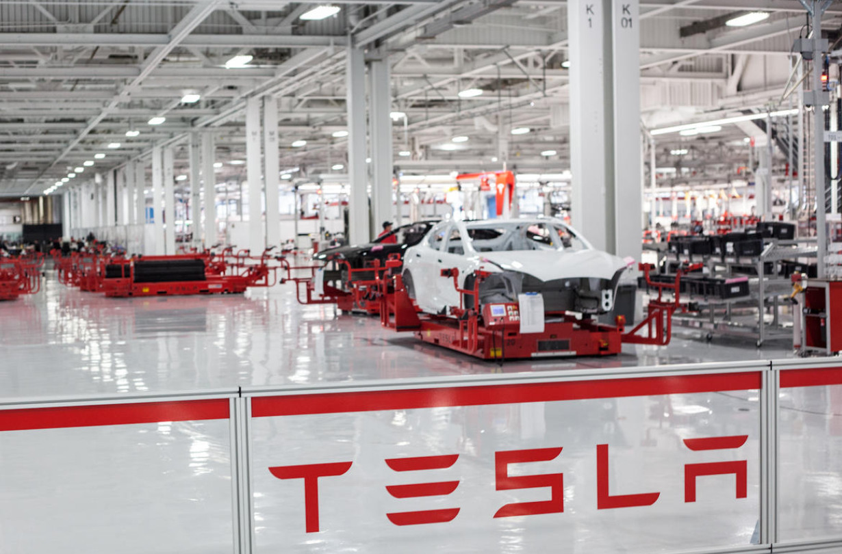 Tesla production