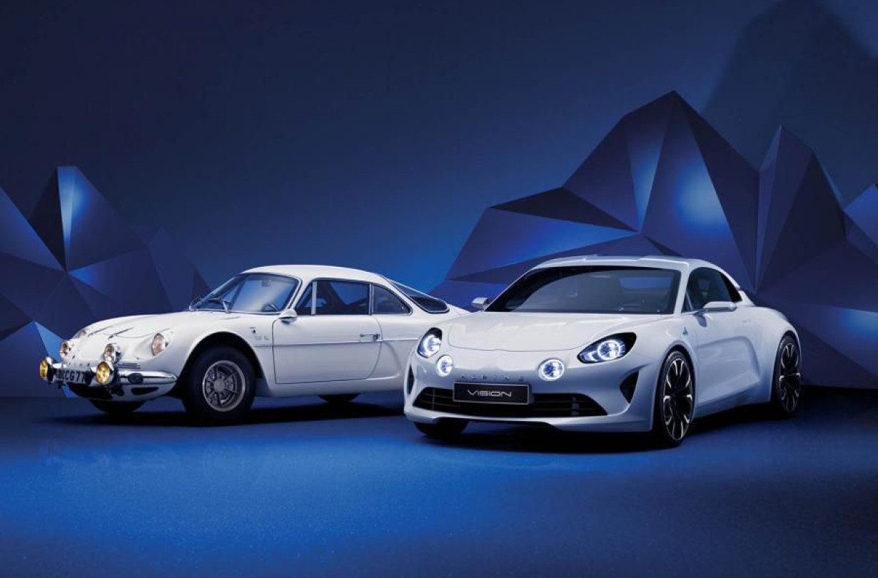 Alpine Renault A110 & Alpine Vision concept