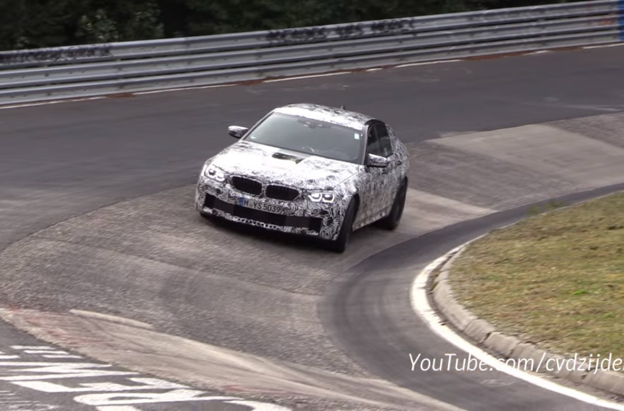 BMW M5 testing
