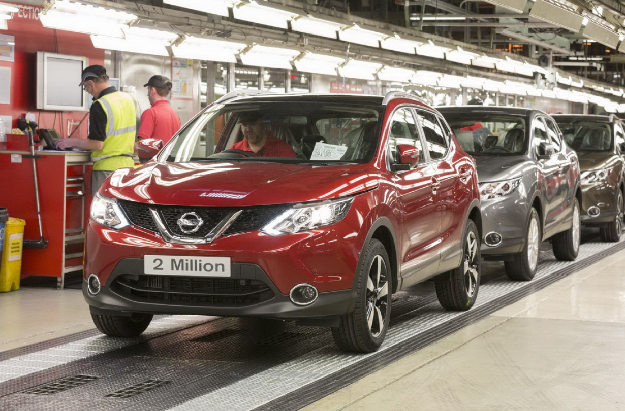 Nissan Qashqai production line