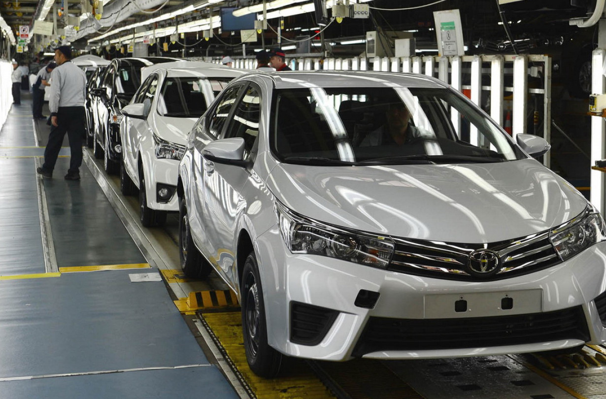 Toyota Avensis production plant
