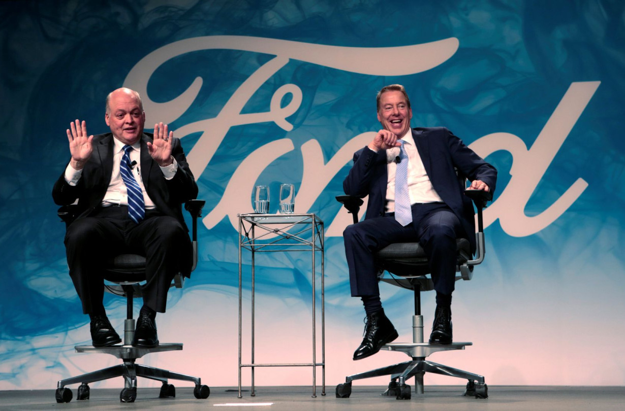 Jim Hackett και Bill Ford