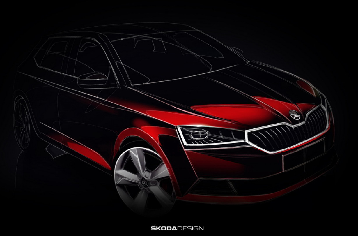 Skoda Fabia 2018 facelift