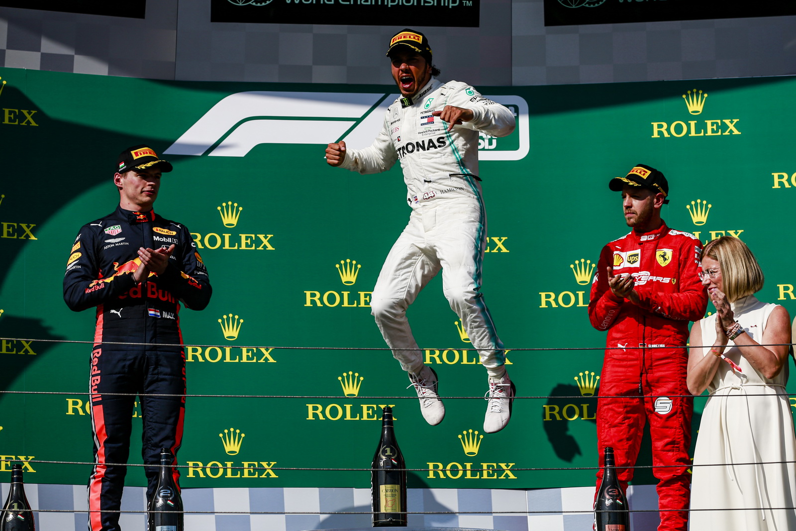 GP Hungary podium