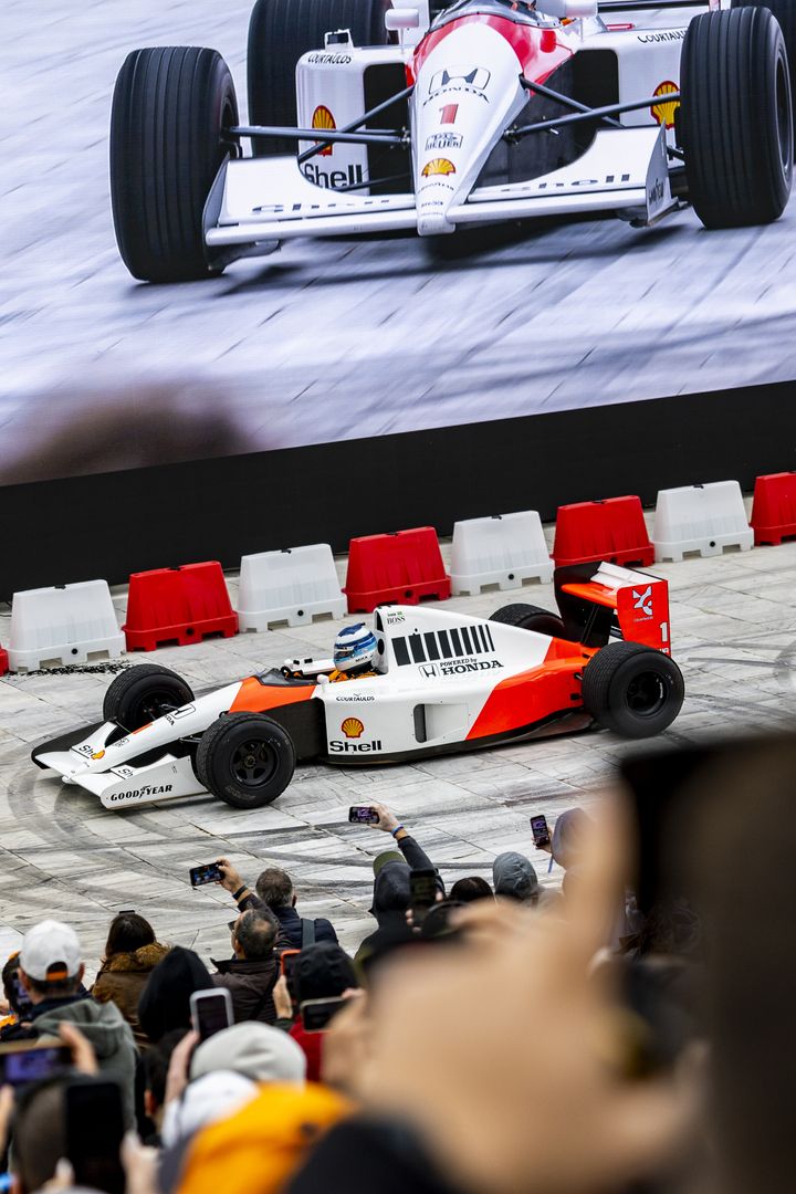 H McLaren MP4/6 του Ayrton Senna