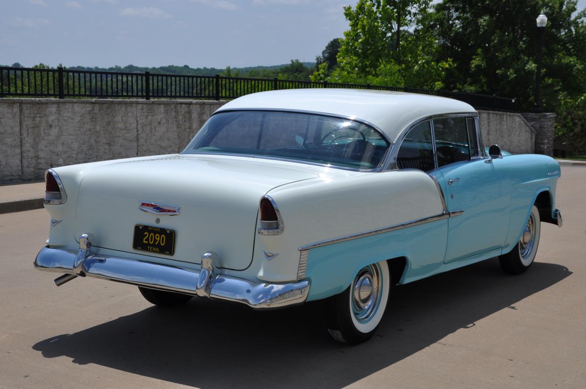 muscle car, Chevrolet 55 210 Series hardtop sport coupe