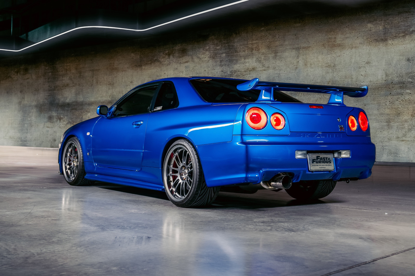 Nissan Skyline R34 GT R Fast Furious 4 Drive Nissan Skyline R34 GT R Fast Furious 4 Drive