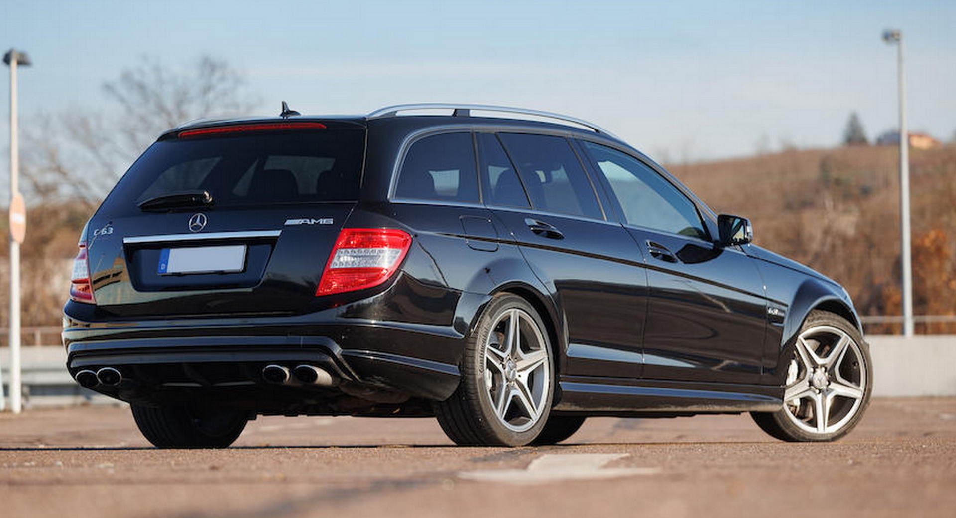 C63 AMG Schumacher rear