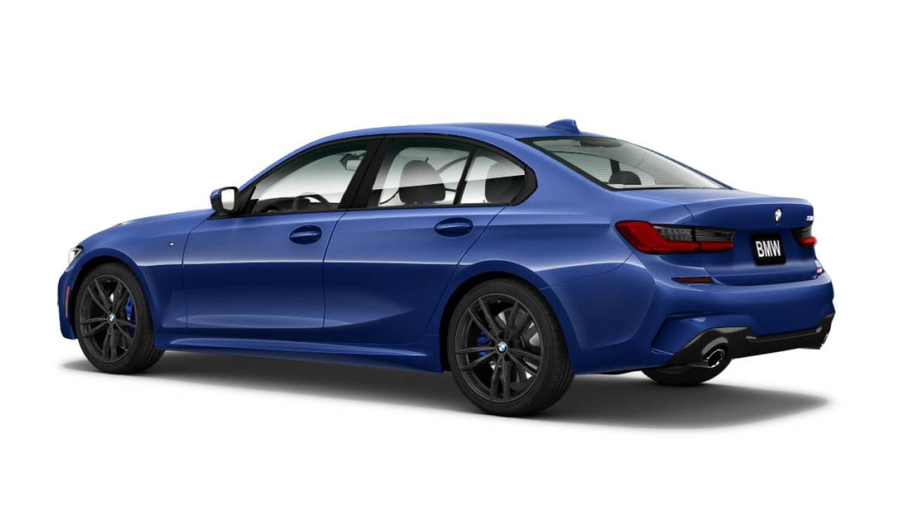 2019 BMW 3 Series rear