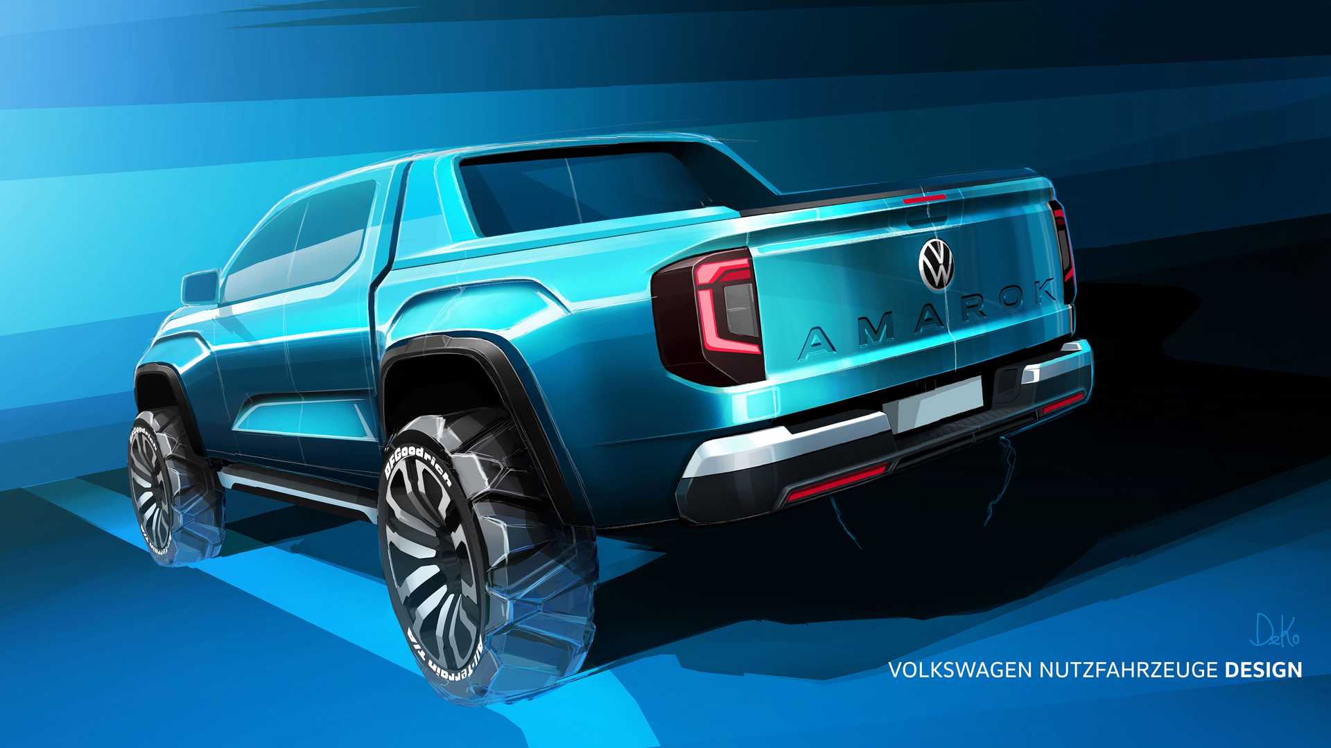 Amarok 2023 rear