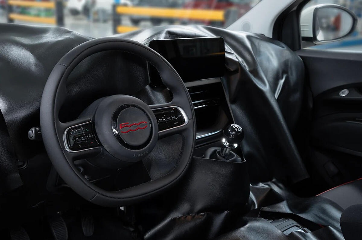FIAT 500 Hybrid prototype