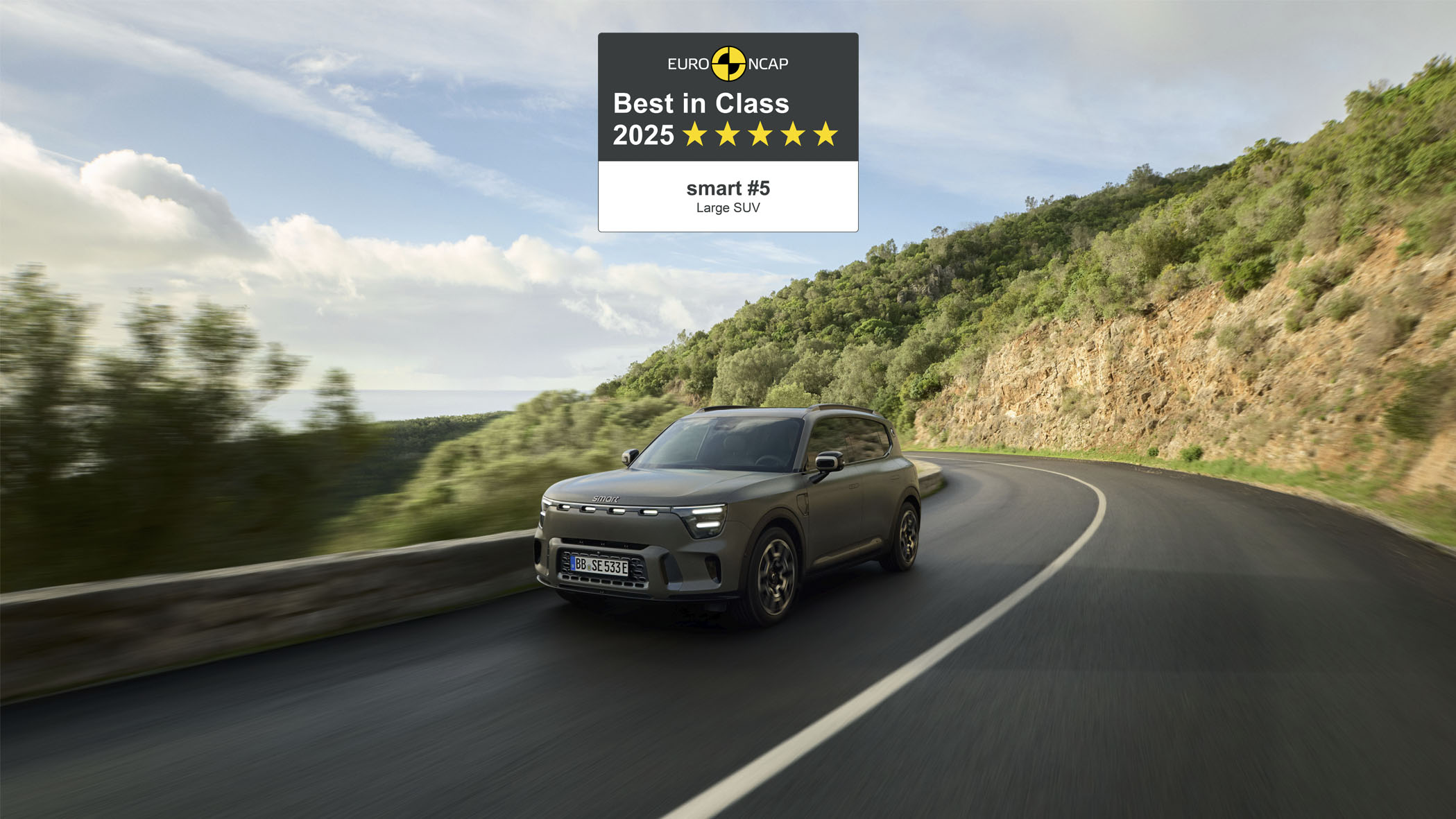 smart #5 - ασφαλέστερο SUV