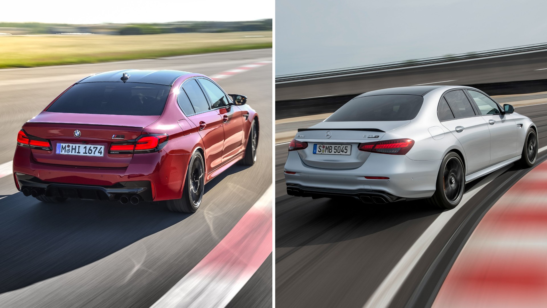 BMW M5 Competition VS Mercedes-AMG E 63 S 4MATIC+