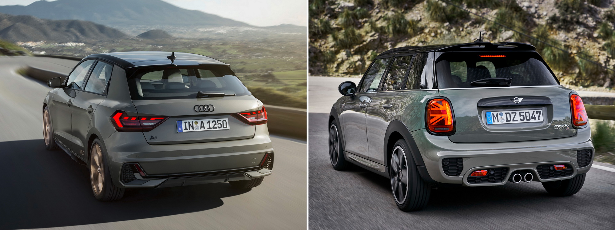 Audi A1 2019 vs MINI 5D