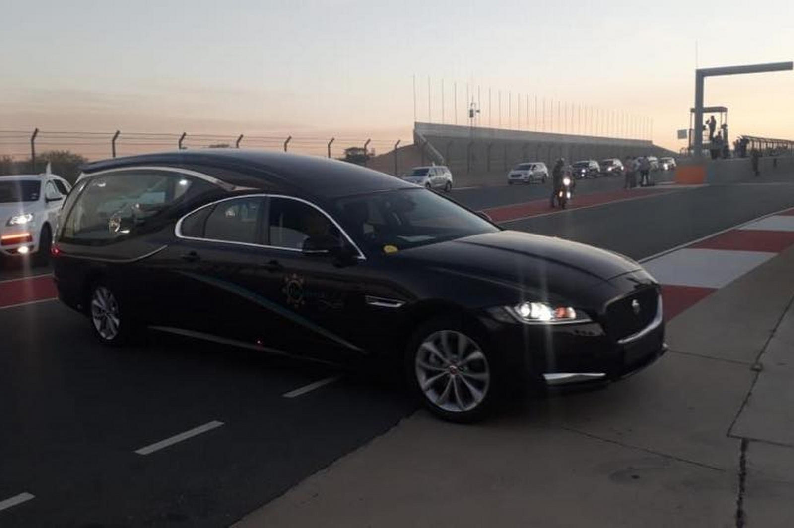 Jaguar hearse