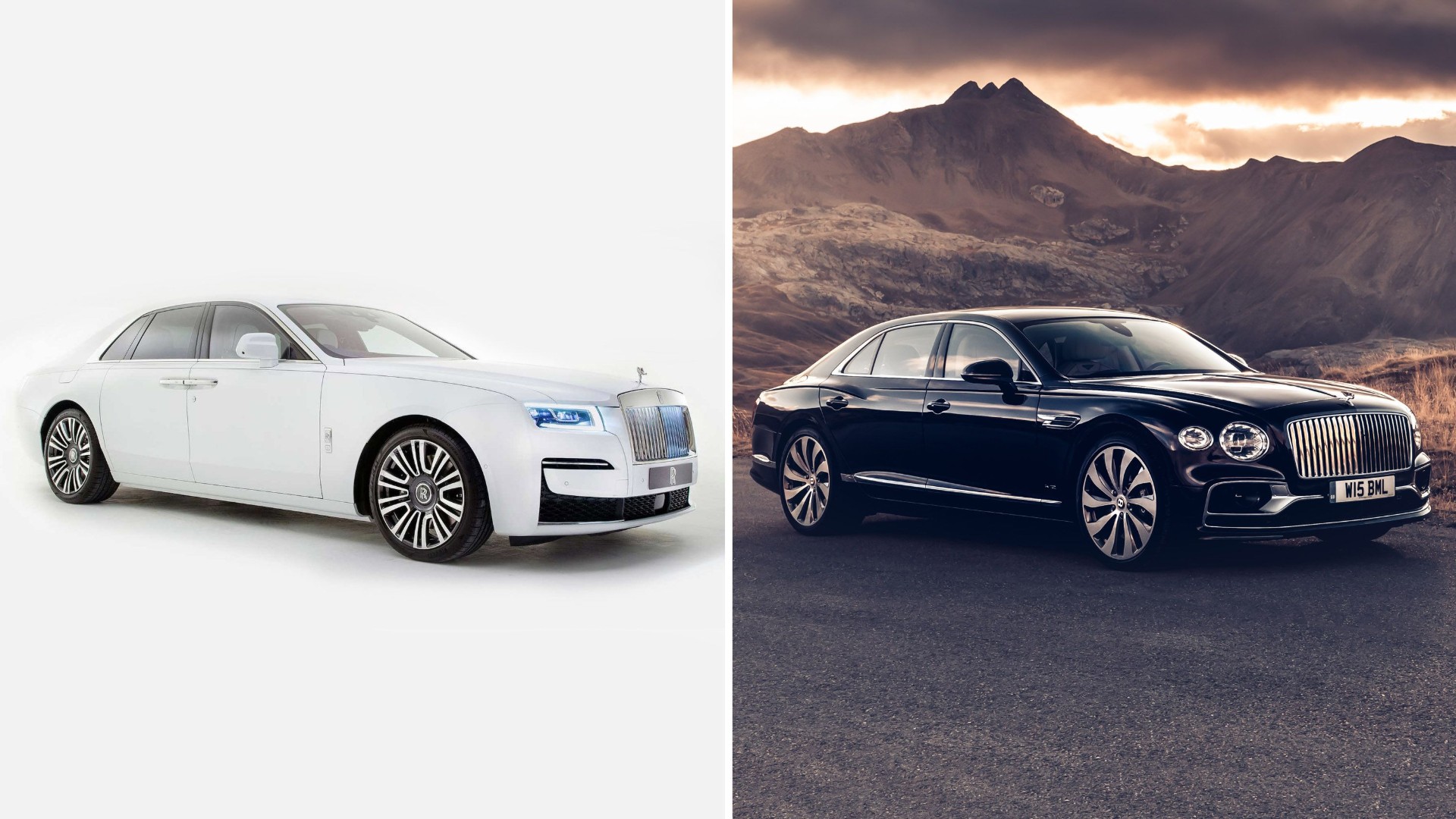 Rolls-Royce Ghost VS Bentley Continental Flying Spur