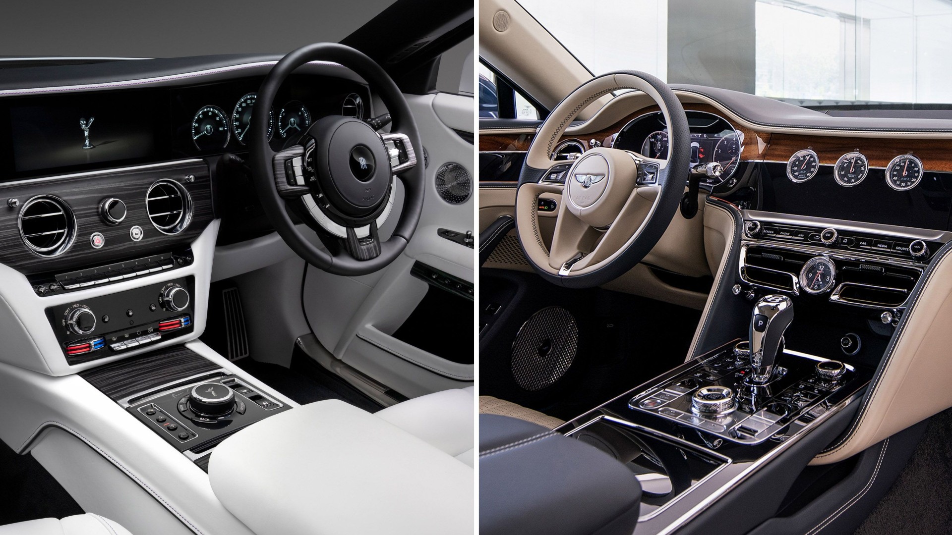 Rolls-Royce Ghost VS Bentley Continental Flying Spur