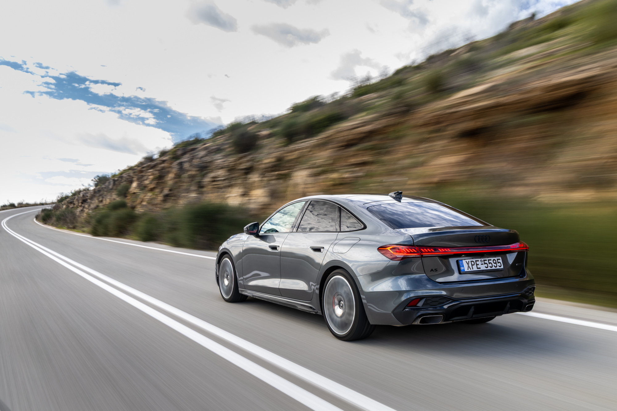 Test drive: Audi A5 Sedan e-hybrid quattro, Photo © DRIVE Media Group/Thanassis Koutsogiannis