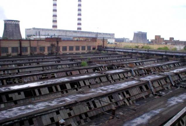 Moskvich abandoned factory in Moscow