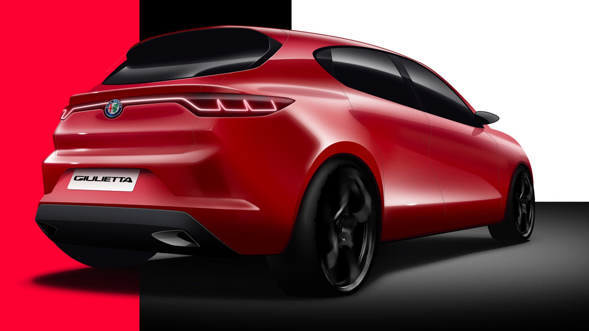 Alfa Romeo Giulietta rendering