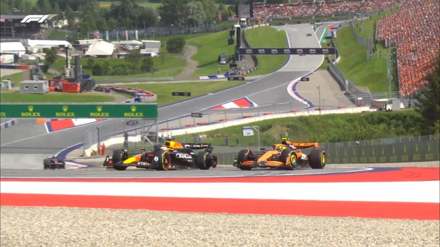 Austrian GP Verstappen & Norris