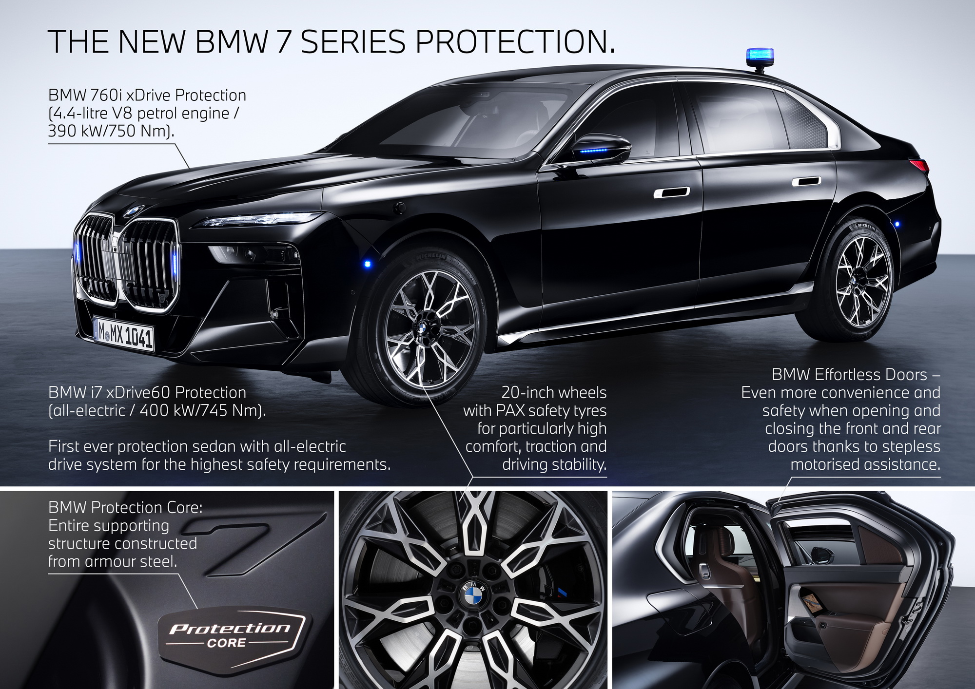 BMW i7 Protection, BMW 7 Series Protection