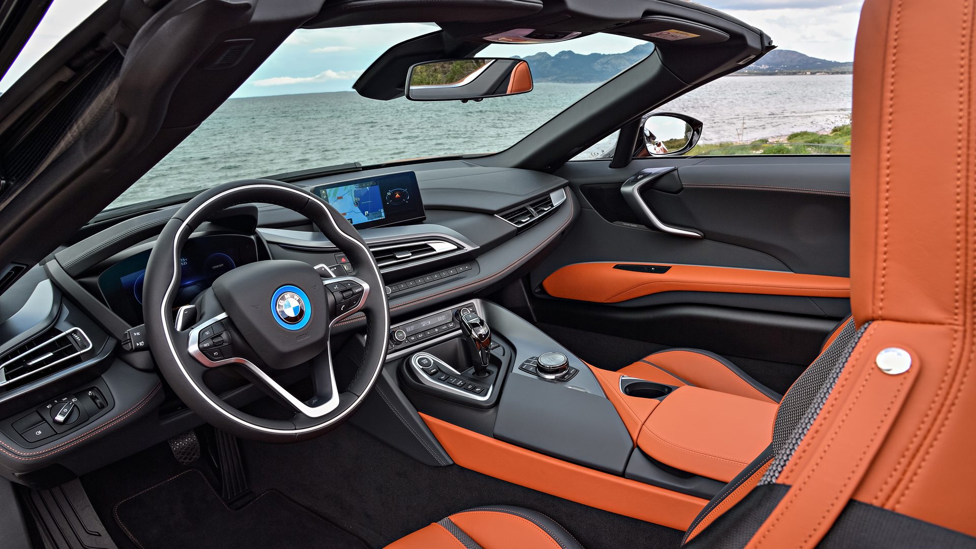 BMW i8 Roadster interior