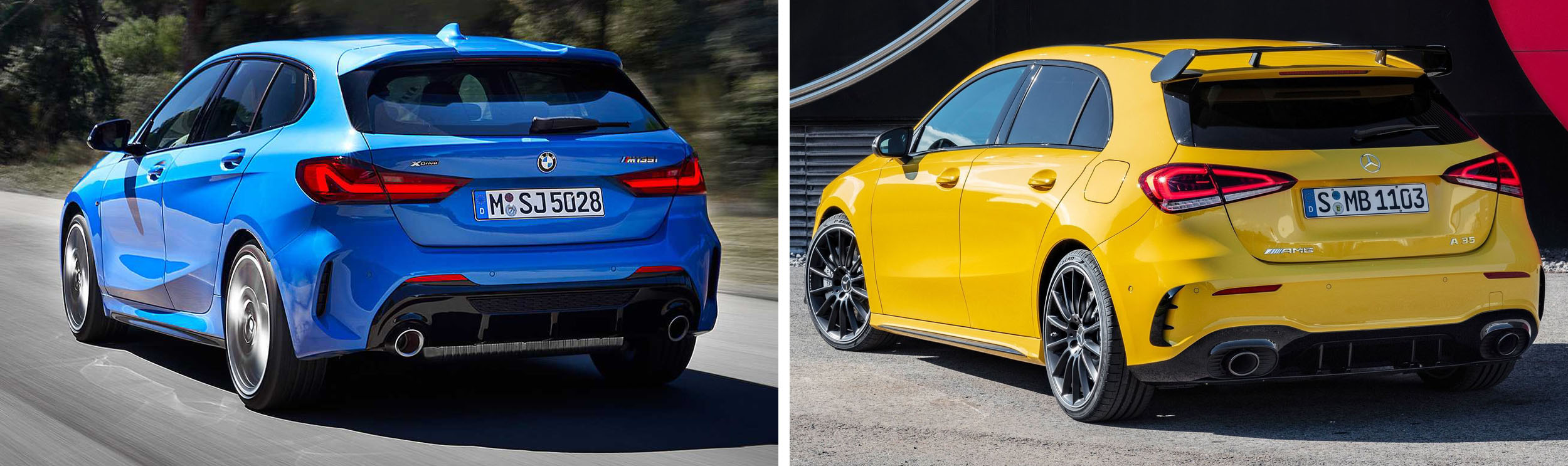 BMW M135i xDrive VS Mercedes-AMG A 35 4Matic