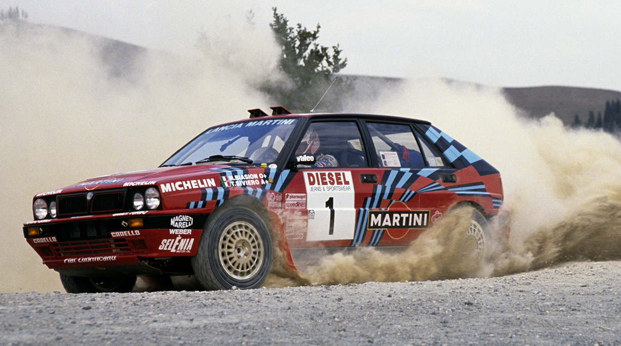 Biasion Lancia San Remo 1989