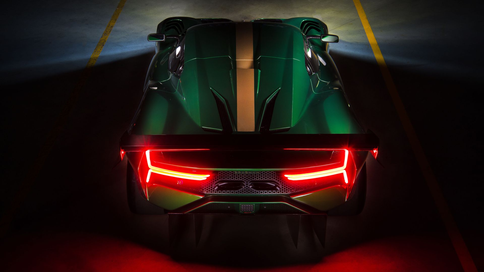 Brabham BT62 Rear View