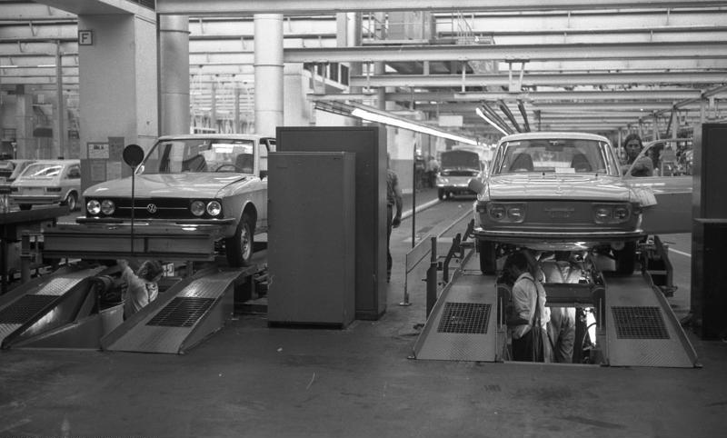 Volkswagen K70 1970-1975, Salzgitter Factory