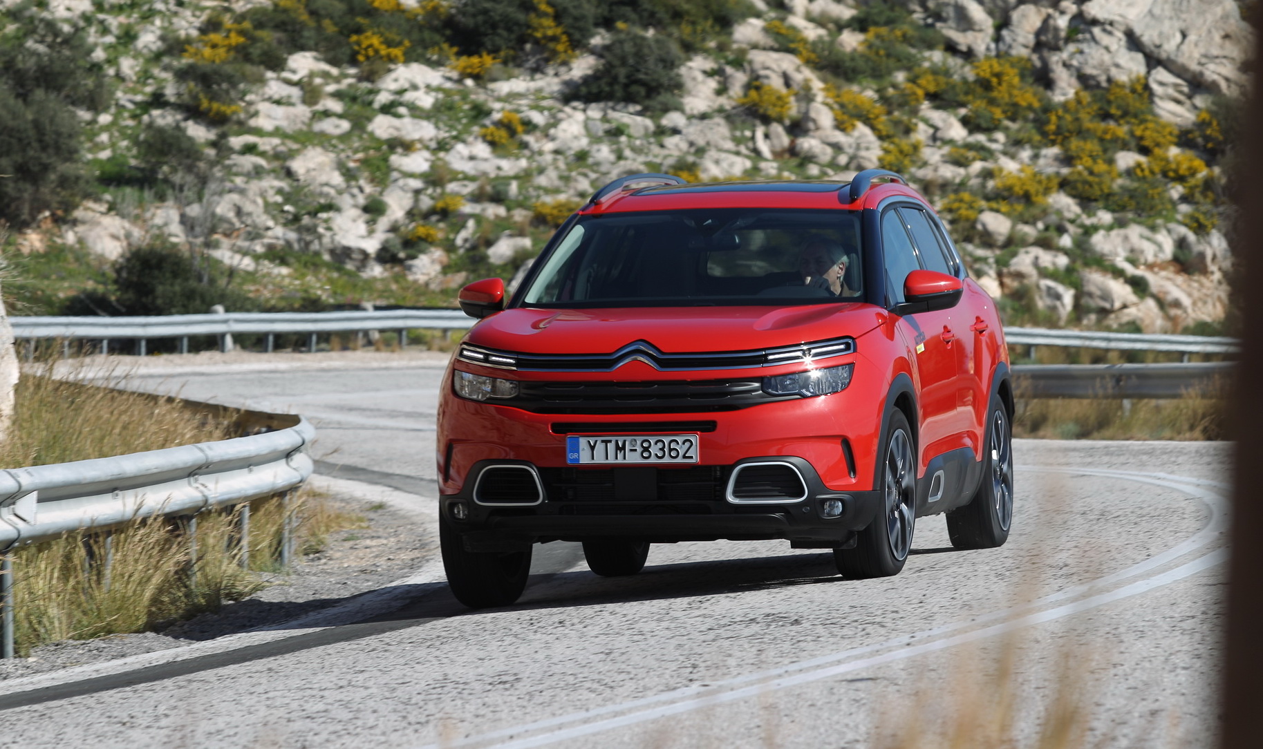 Citroen C5 Aircross στροφή