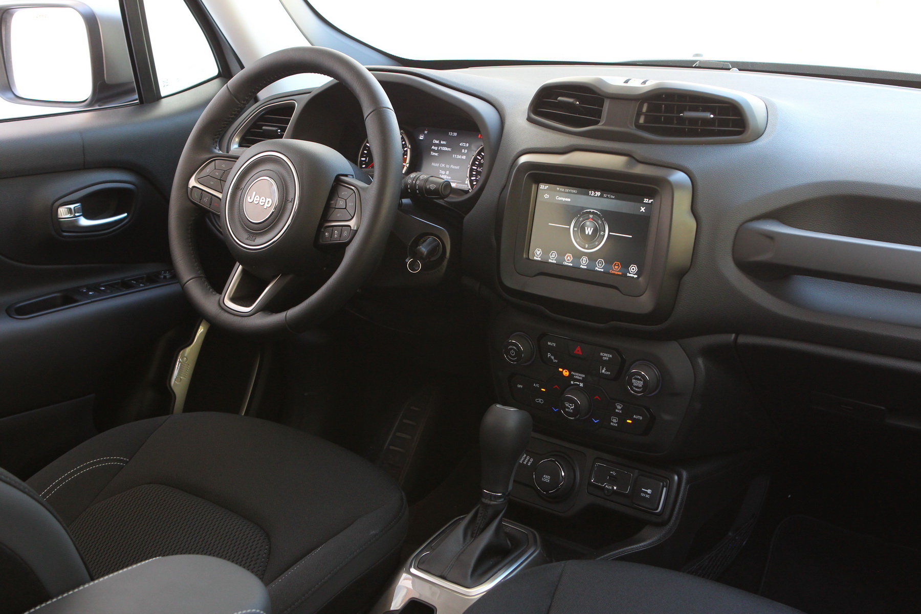 Jeep renegade interior