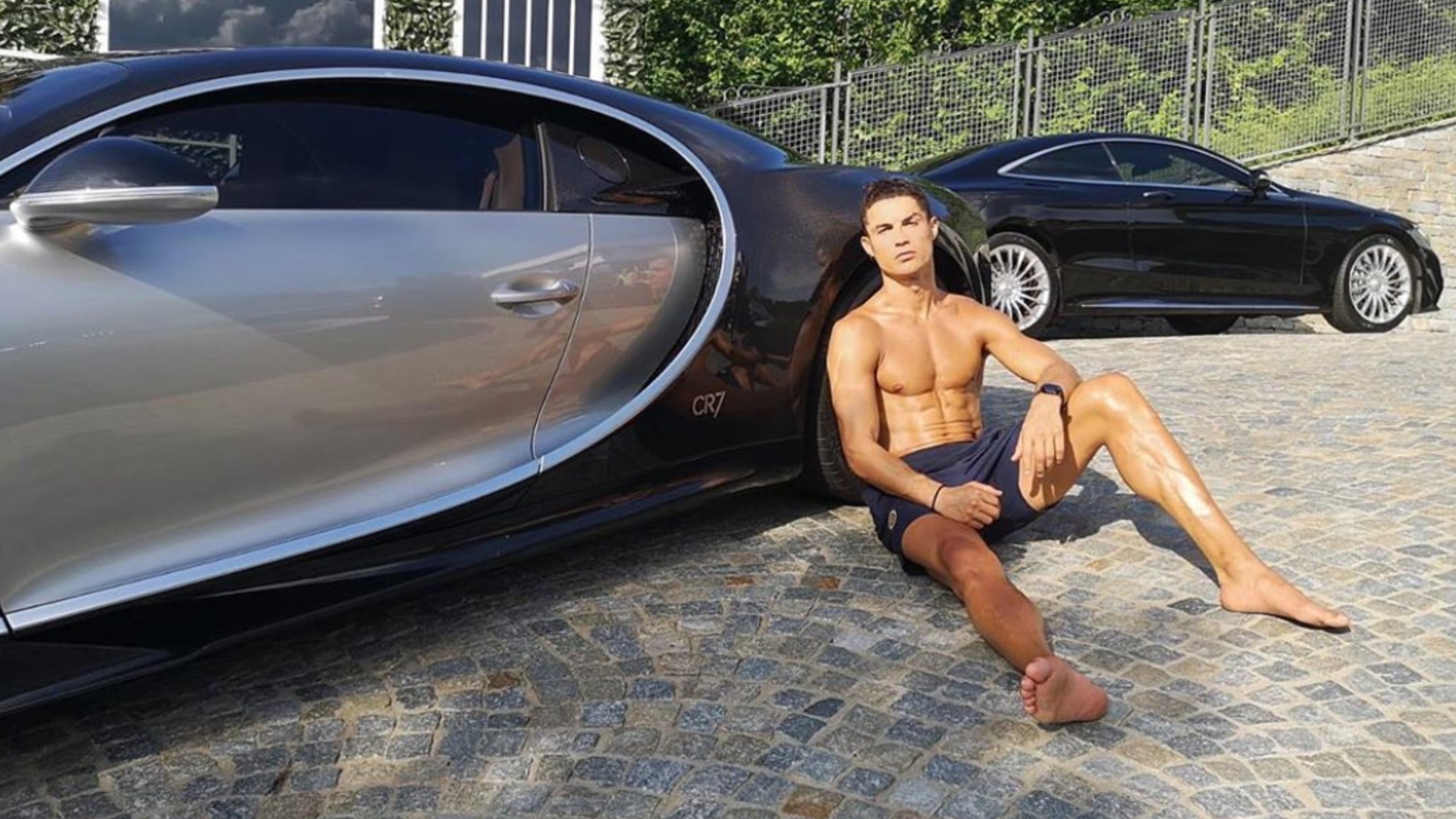 Christiano Ronaldo Bugatti