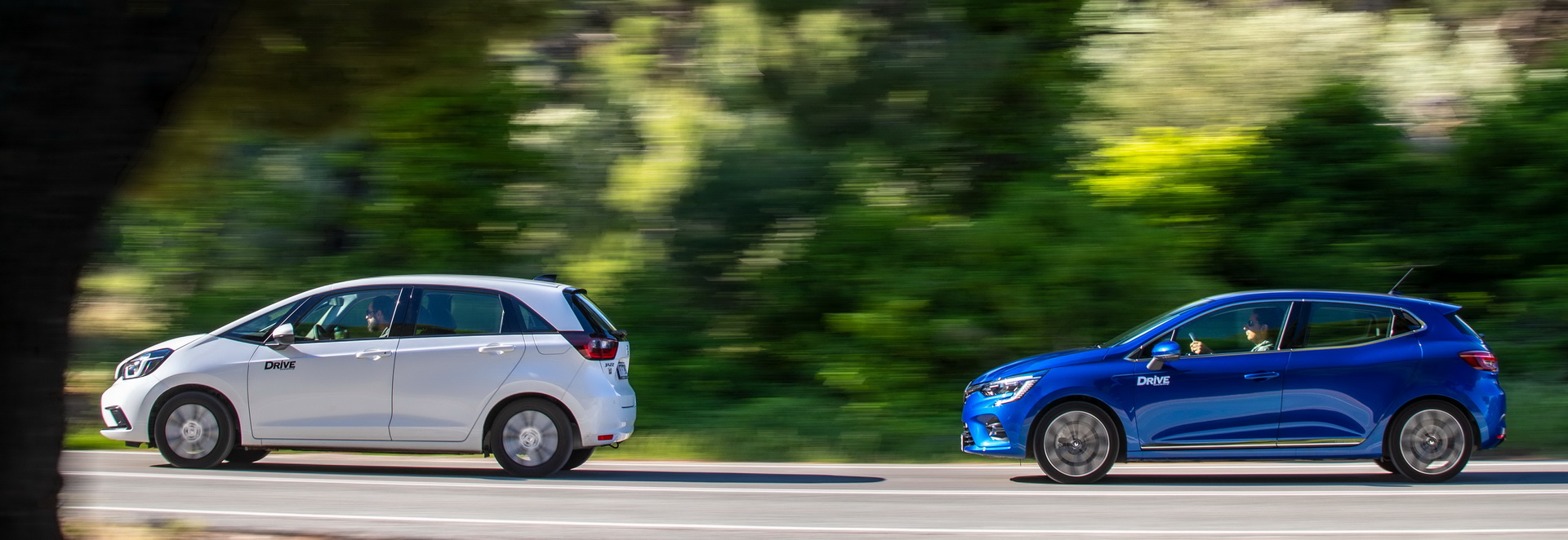 Συγκρίνουμε υβριδικά: Honda Jazz e:HEV vs Renault Clio E-Tech, Photo credits DRIVE Media Group/Fotini Pimpa