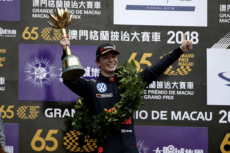 Dan Ticktum Macau 2018