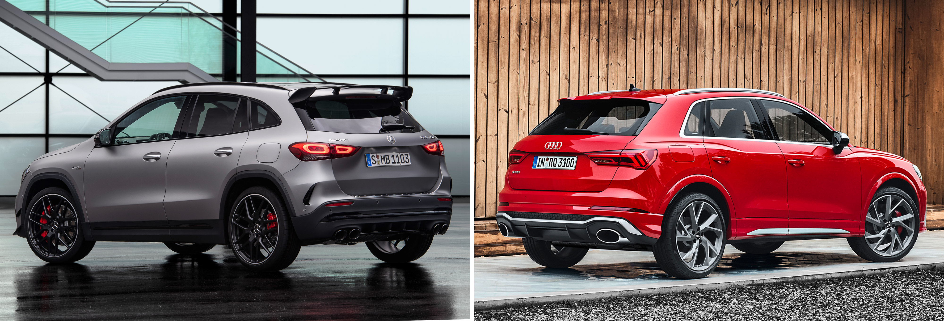 Mercedes-AMG GLA 45 S 4MATIC+ VS Audi RS Q3