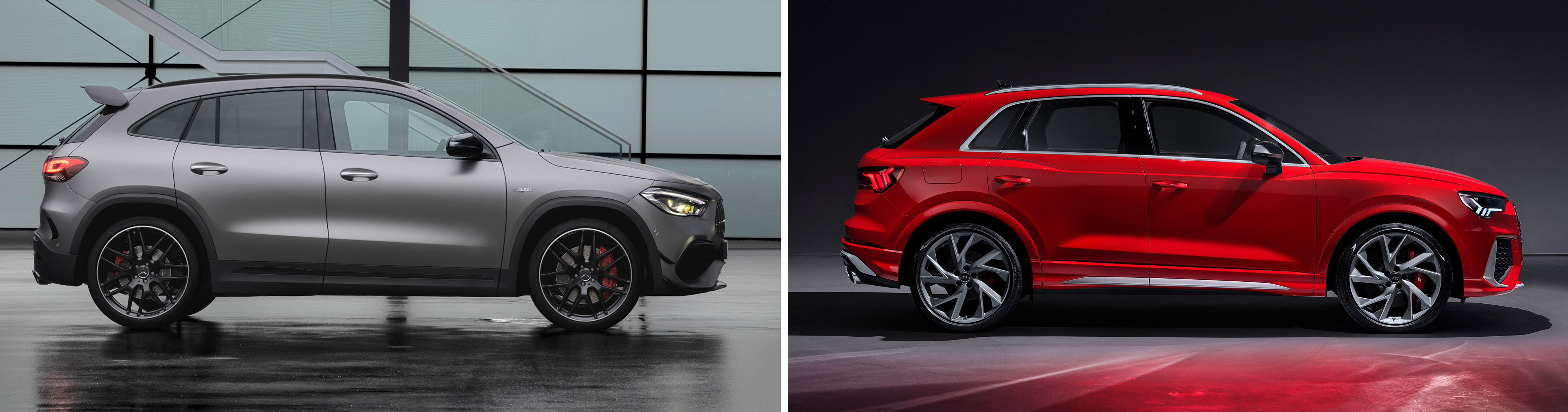 Mercedes-AMG GLA 45 S 4MATIC+ VS Audi RS Q3