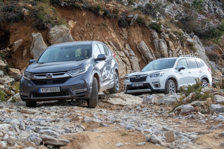 Honda CR-V vs Subaru Forester