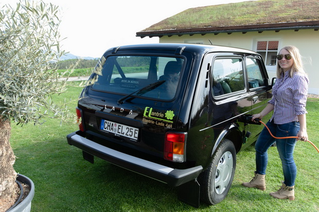 Lada Niva Electric by Elantrie