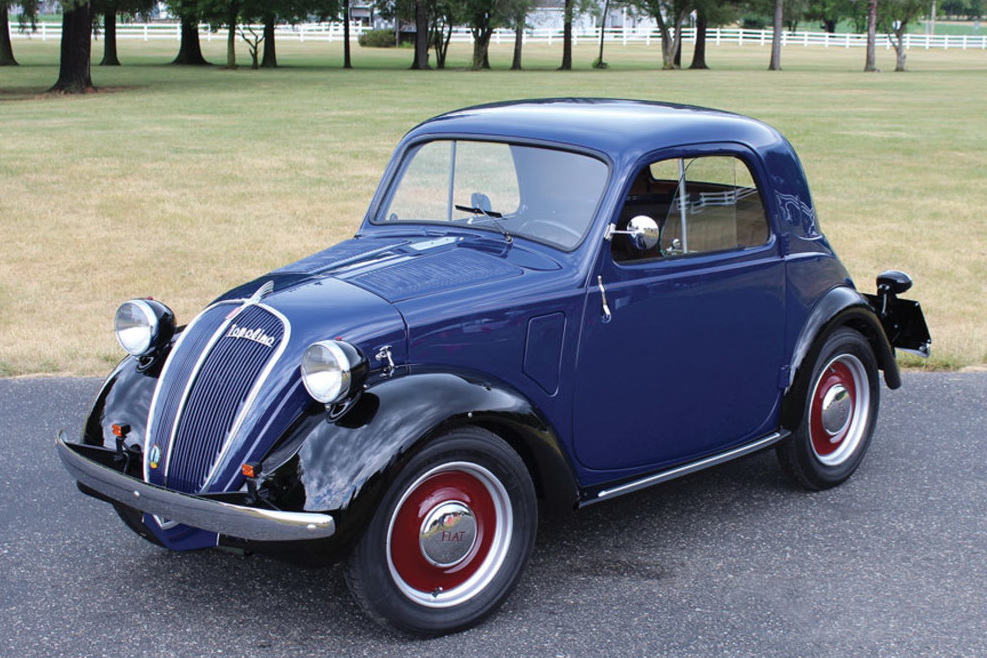 FIAT 500 A Topolino Batmobile