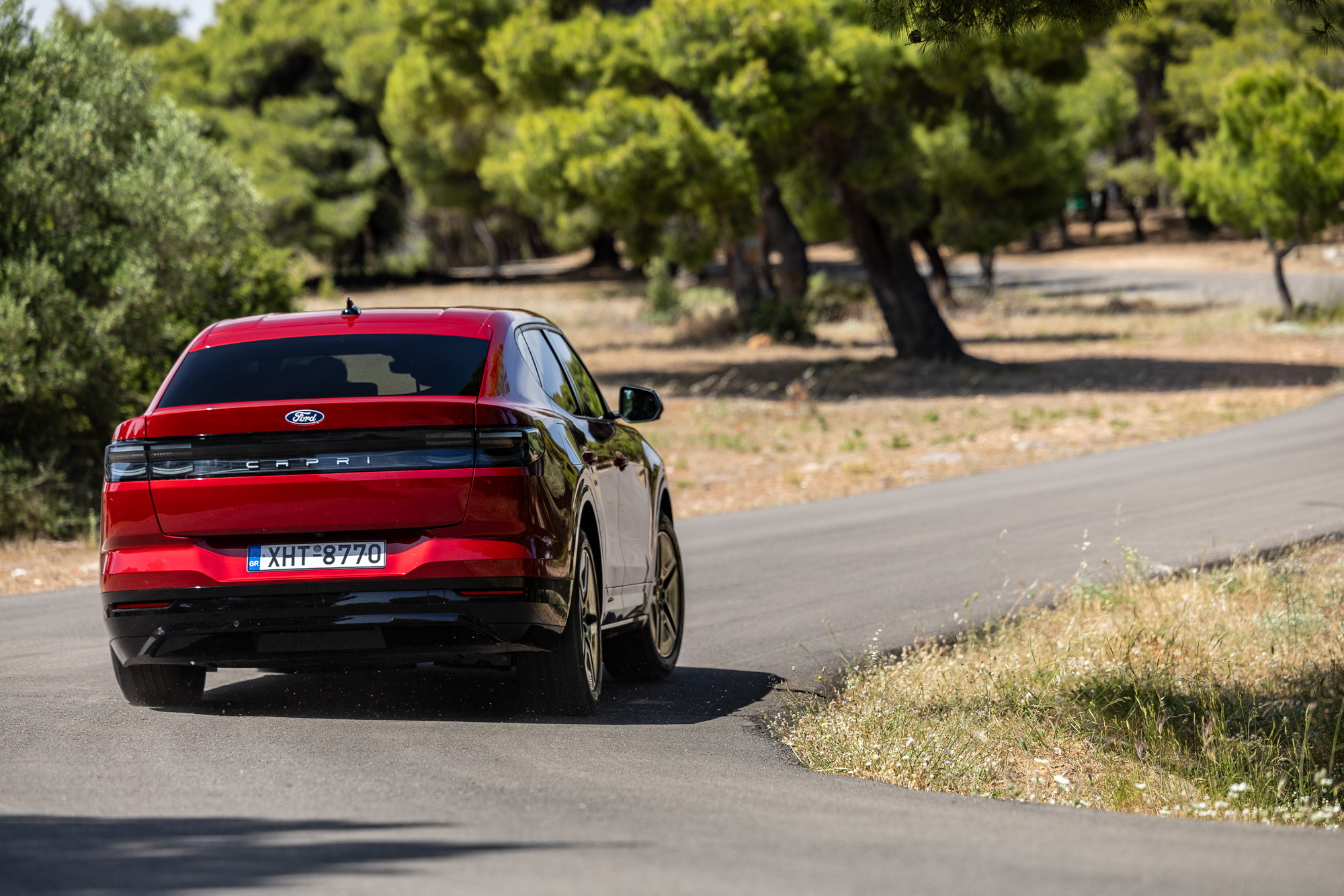 Test drive: CUPRA Tavascan VZ vs Ford Capri RWD ER/Photo © DRIVE Media Group/Thanasis Koutsogiannis
